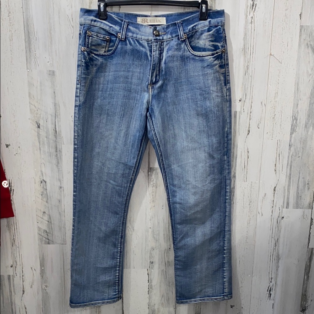0701 Men's Blue Rag Blue Jeans